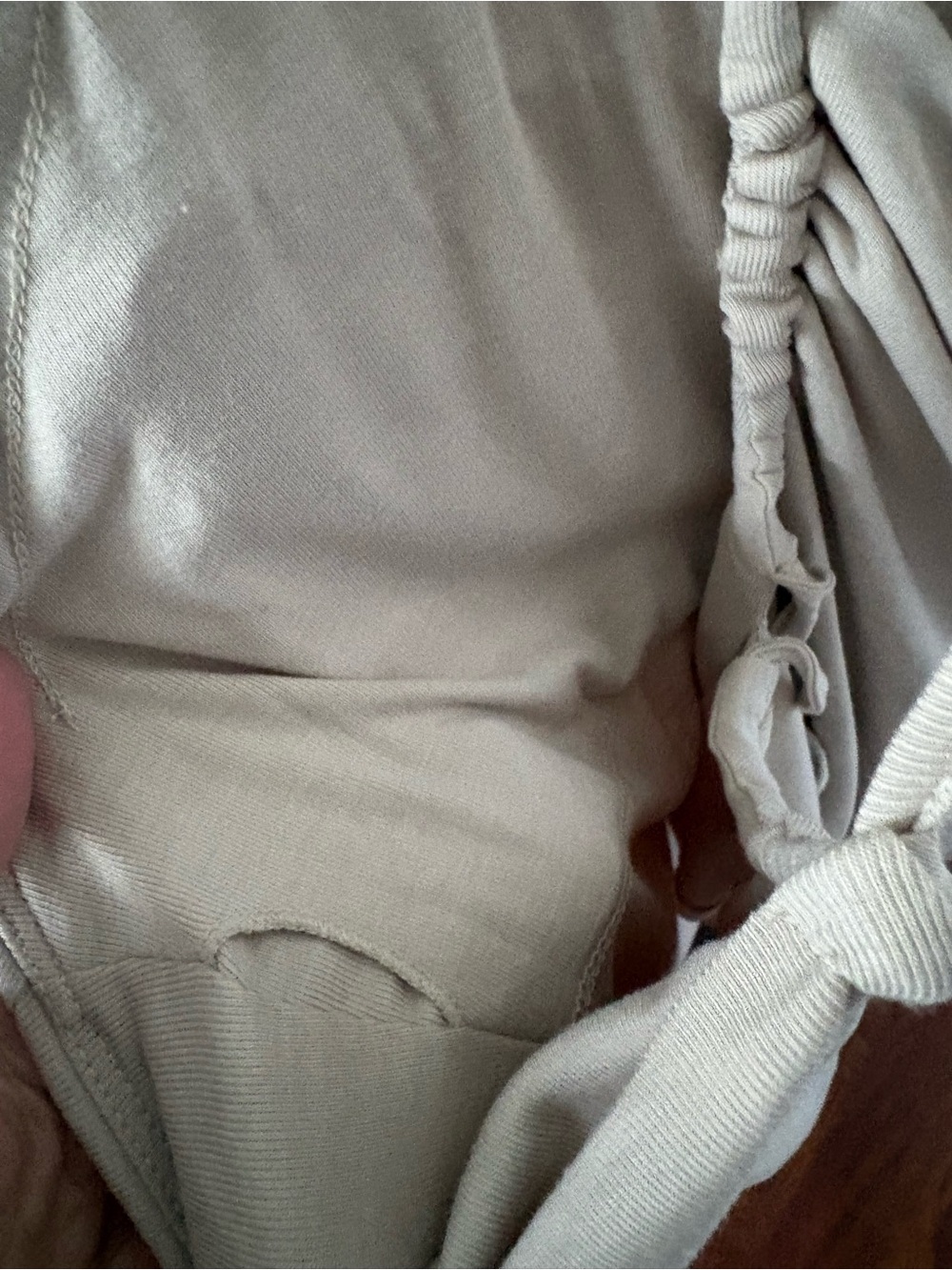 OGL Neutral Beige Spaghetti-Strap Tank - Picture 3 of 6